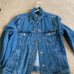 H&M oversized jean jacket